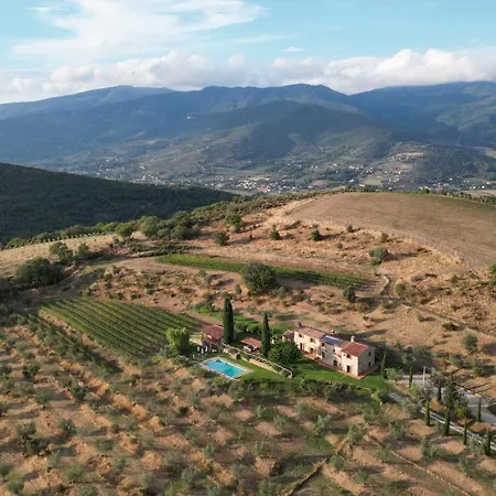 Tenuta Angelici Winery Henni With Pool Sauna And Jacuzzi 코르토나